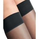 Falke Grey Seidenglatt 15 Denier Knee High Tights