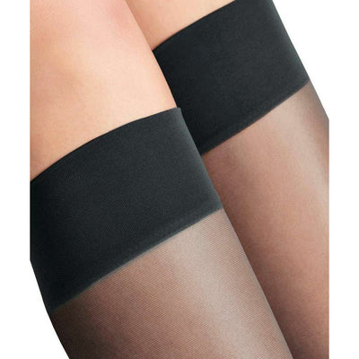 Falke Grey Seidenglatt 15 Denier Knee High Tights