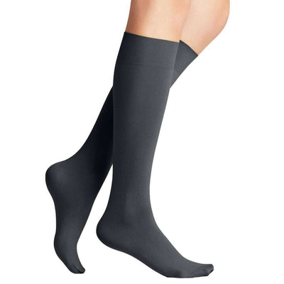 Falke Grey Seidenglatt 40 Denier Knee High Tights