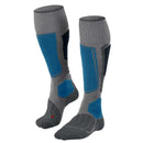 Falke Grey SK1 Comfort Skiing Knee-High Socks