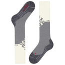 Falke Grey SK2 Intermediate Skiing Knee High Socks