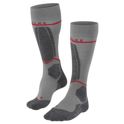 Falke Grey SK4 Advanced Compression Light Skiing Knee-High Socks
