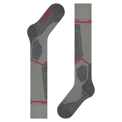 Falke Grey SK4 Advanced Compression Light Skiing Knee-High Socks