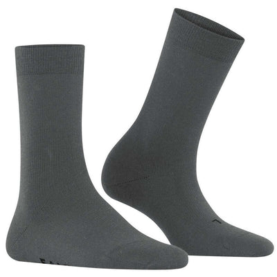 Falke Grey Stabilizing Wool Everyday Socks