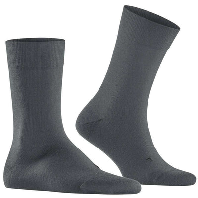 Falke Grey Stabilizing Wool Everyday Socks