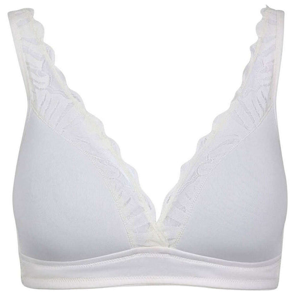 Falke Ivory Delicate Touch High Apex Bra