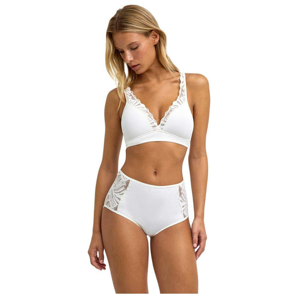 Falke Ivory Delicate Touch High Apex Bra