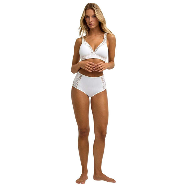 Falke Ivory Delicate Touch High Apex Bra