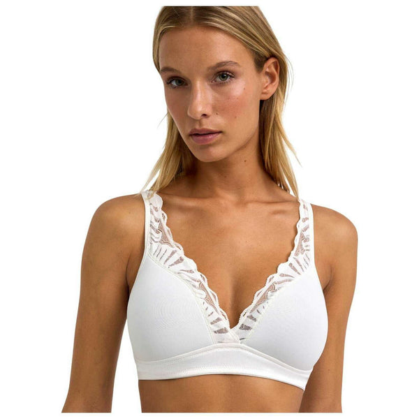 Falke Ivory Delicate Touch High Apex Bra
