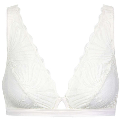 Falke Ivory Delicate Touch Triangle Bralette