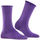 Falke Lilac Shiny Socks