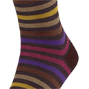 Falke Lilac Tinted Stripe Socks