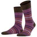 Falke Lilac Tinted Stripe Socks