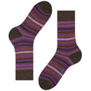 Falke Lilac Tinted Stripe Socks