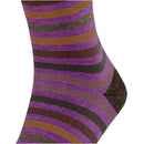 Falke Lilac Tinted Stripe Socks