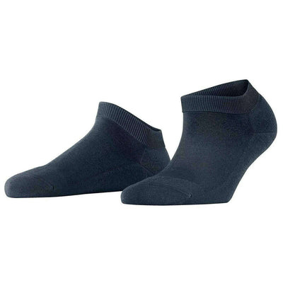 Falke Navy Climawool Sneaker Socks