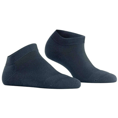 Falke Navy Climawool Sneaker Socks