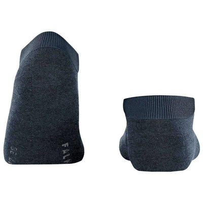 Falke Navy Climawool Sneaker Socks