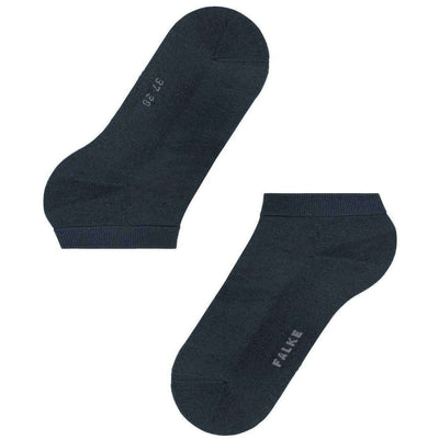 Falke Navy Climawool Sneaker Socks
