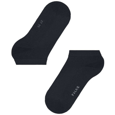 Falke Navy Climawool Sneaker Socks