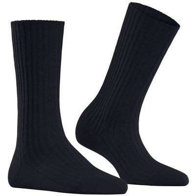 Falke Navy Cosy Wool Boot Socks