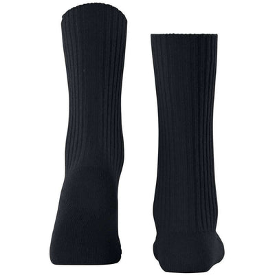 Falke Navy Cosy Wool Boot Socks