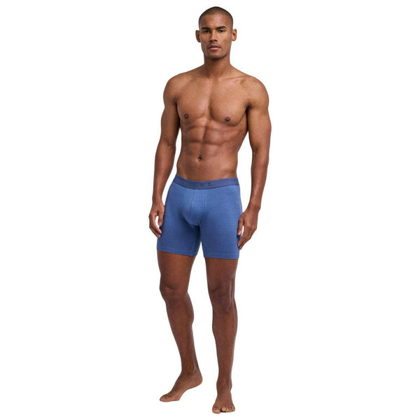 Falke Navy Daily Comfort 2-Pack Long Leg Boxer