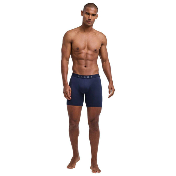 Falke Navy Daily Comfort 2-Pack Long Leg Boxer