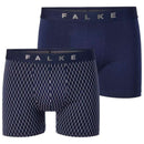 Falke Navy Daily Comfort Printed 2-Pack Boxer Brief