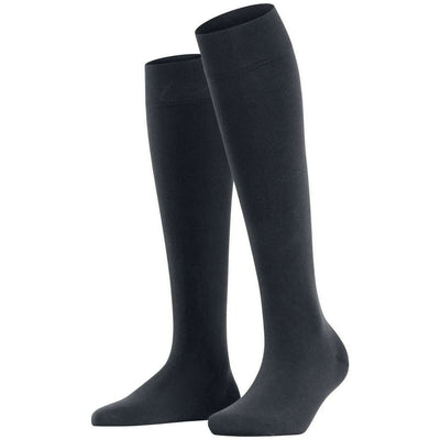 Falke Navy Fine Softness 50 Denier Knee High Socks