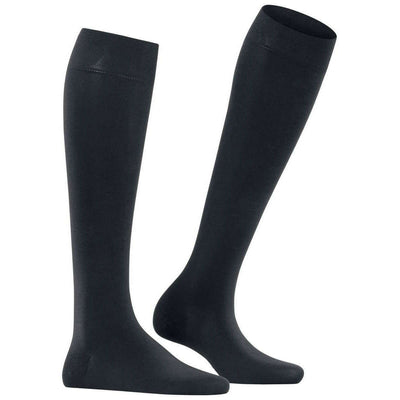 Falke Navy Fine Softness 50 Denier Knee High Socks