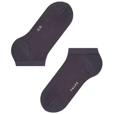 Falke Navy Fine Softness 50 Denier Sneaker Socks