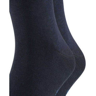 Falke Navy Happy 2 Pack Socks