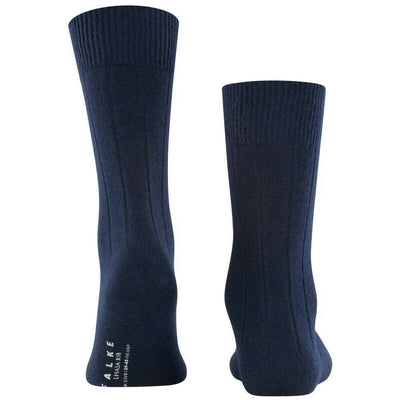 Falke Navy Lhasa Rib Socks
