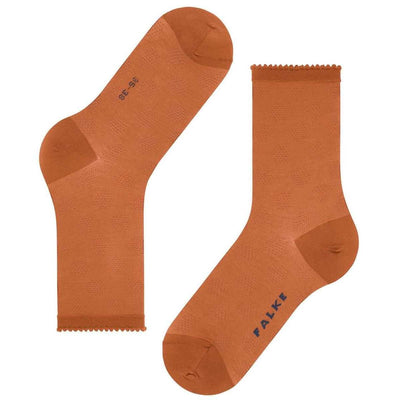 Falke Orange Bold Dot Socks