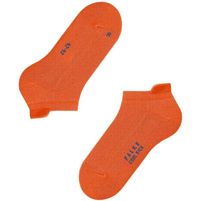 Falke Orange Cool Kick Sneaker Socks
