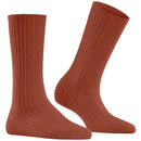 Falke Orange Cosy Wool Boot Socks