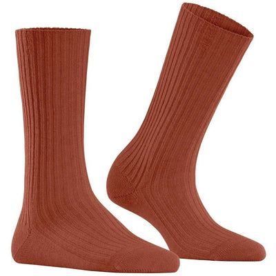 Falke Orange Cosy Wool Boot Socks