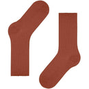 Falke Orange Cosy Wool Boot Socks