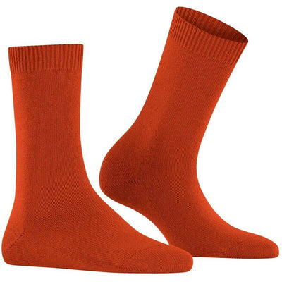 Falke Orange Cosy Wool Socks