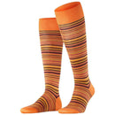 Falke Orange Microblock Knee High Socks