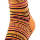 Falke Orange Microblock Knee High Socks