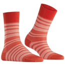 Falke Orange Sensitive Sunset Stripe Socks