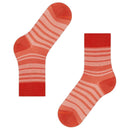 Falke Orange Sensitive Sunset Stripe Socks