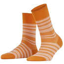 Falke Orange Sensitive Sunset Stripe Socks
