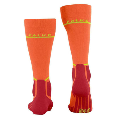 Falke Orange SK Compression Wool Skiing Knee-High W2 Socks