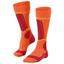 Falke Orange SK Compression Wool Skiing Knee-High W3 Socks