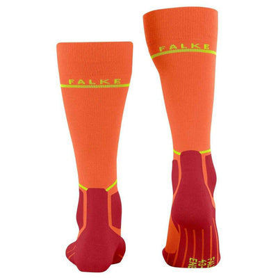 Falke Orange SK Compression Wool Skiing Knee-High W4 Socks