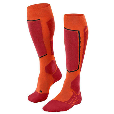 Falke Orange SK2 Intermediate Wool Skiing Knee-High Socks