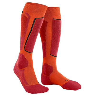 Falke Orange SK2 Intermediate Wool Skiing Knee-High Socks